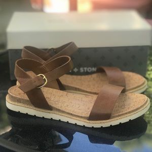 Sun and stone sandals size 8